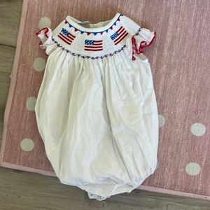 Baby Fourth of July bubble